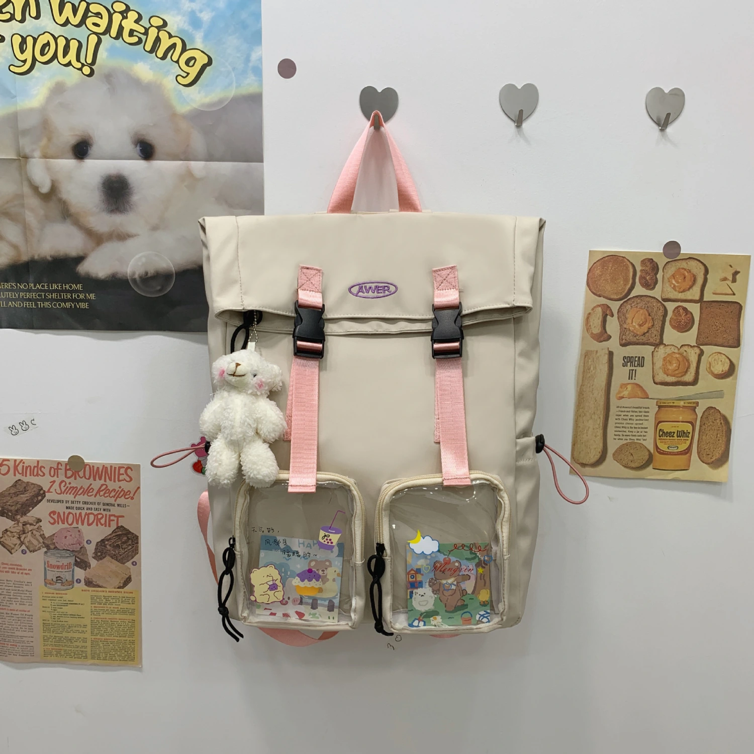 Sweet And Large-capacity Forest Ins Simple Backpack