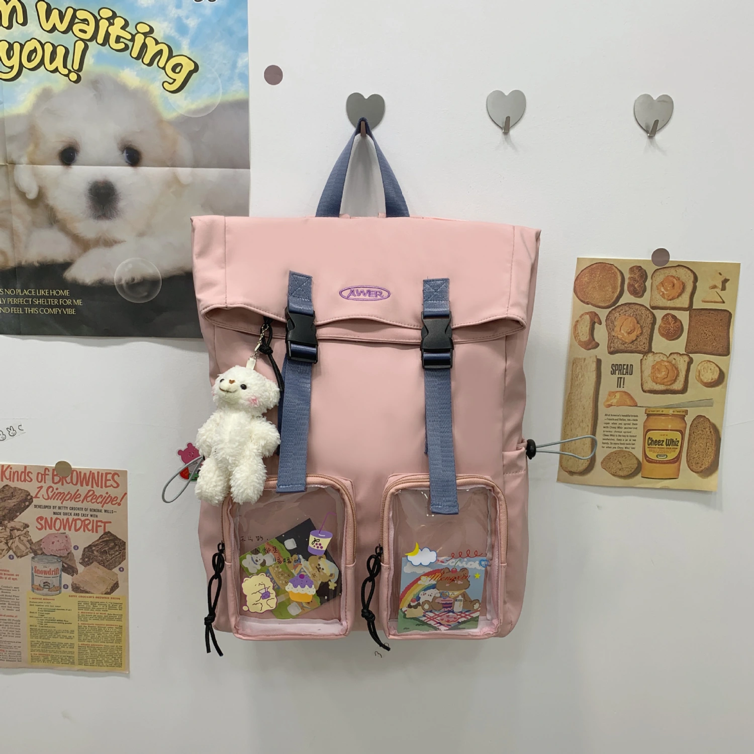Sweet And Large-capacity Forest Ins Simple Backpack