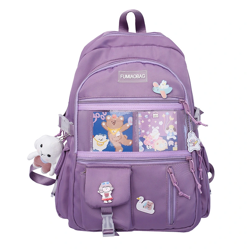 Large-capacity College Style Junior High School College Student Schoolbag