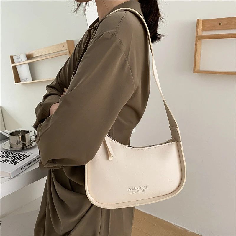 French Niche Small Bag Summer Saddle Bag New Popular Armpit Bag High-end Sense Of All-match Single Shoulder Handbag