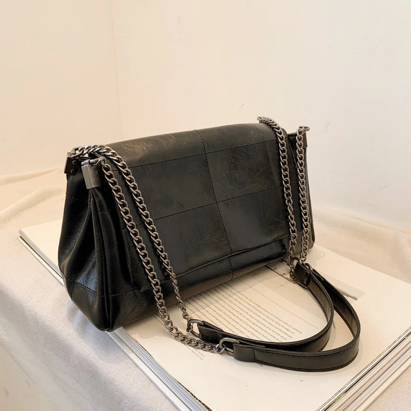 Small Xiangfeng Lingge Chain Bag Simple Shoulder Messenger Bag