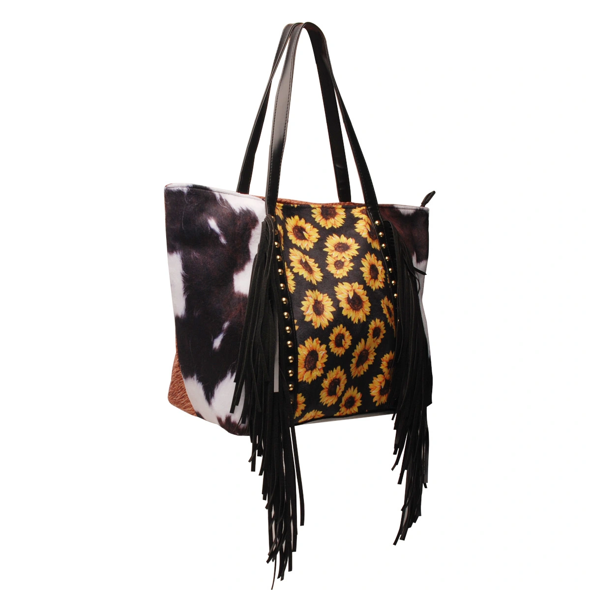 European And American Cross-border Leopard-print Cow-pattern Sunflower