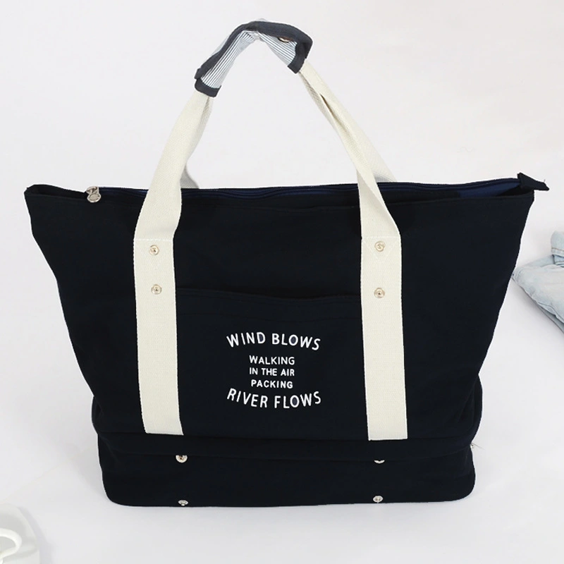 One Shoulder Mommy Bag Waterproof Canvas Bag Travel Storage Bag