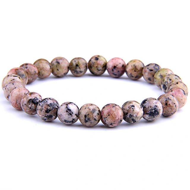 Men's Gorgeous Semi-precious Stones Women's Jewelry Beaded Bracelet