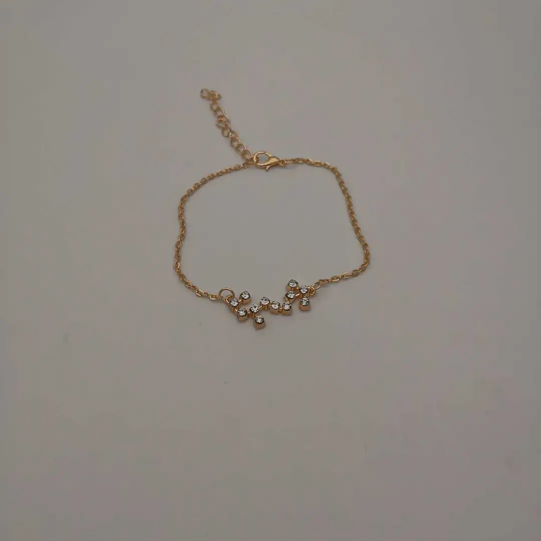 Zodiac Zodiac Bracelet Crystal Bracelet Lady Gift