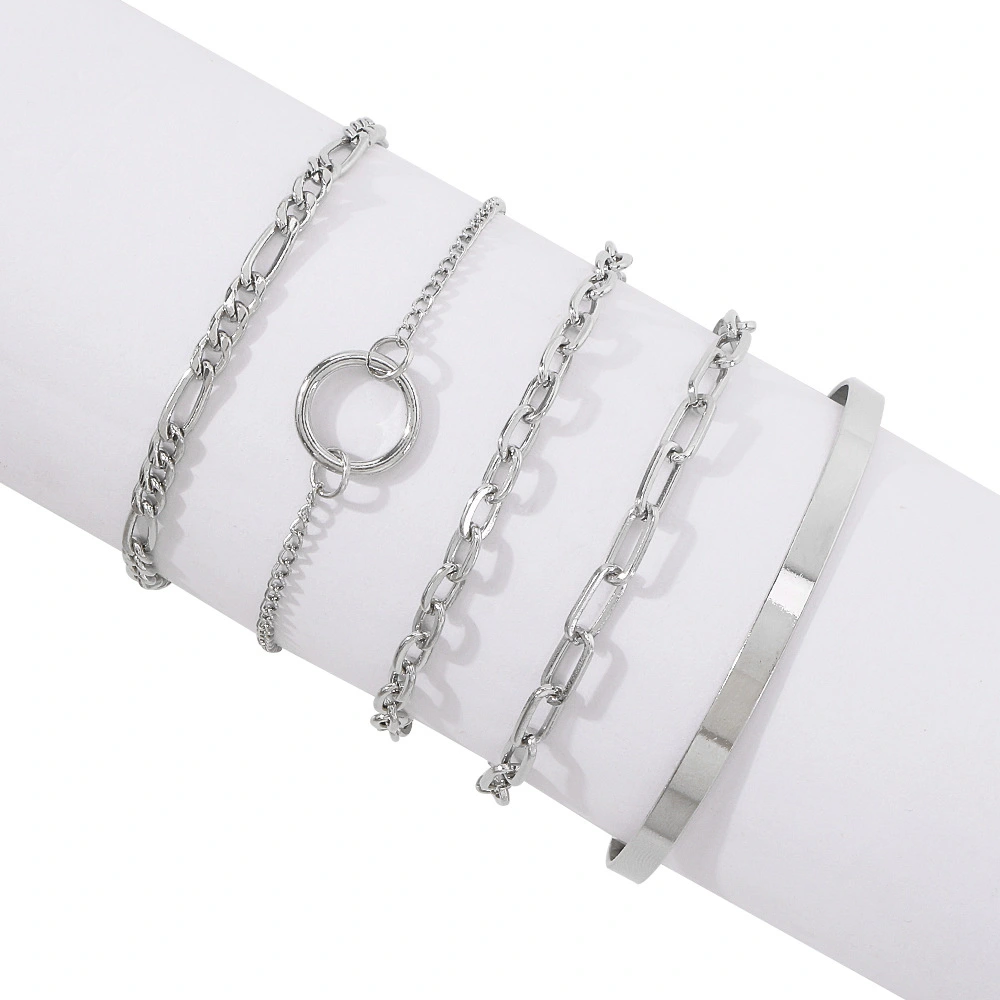 Chain Ring Bracelet Personality Trend Bracelet