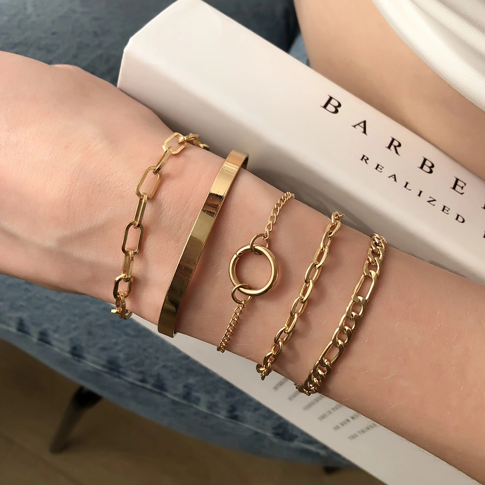 Chain Ring Bracelet Personality Trend Bracelet