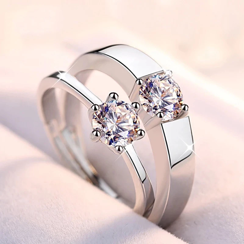 Ring Japan And South Korea Simple Net Celebrity Jewelry Lively Marriage