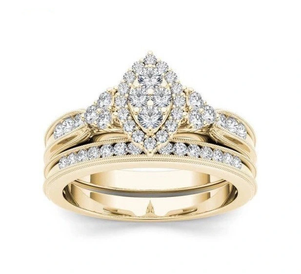 Fashion Jewelry New Fashion Rhinestone Ring Women