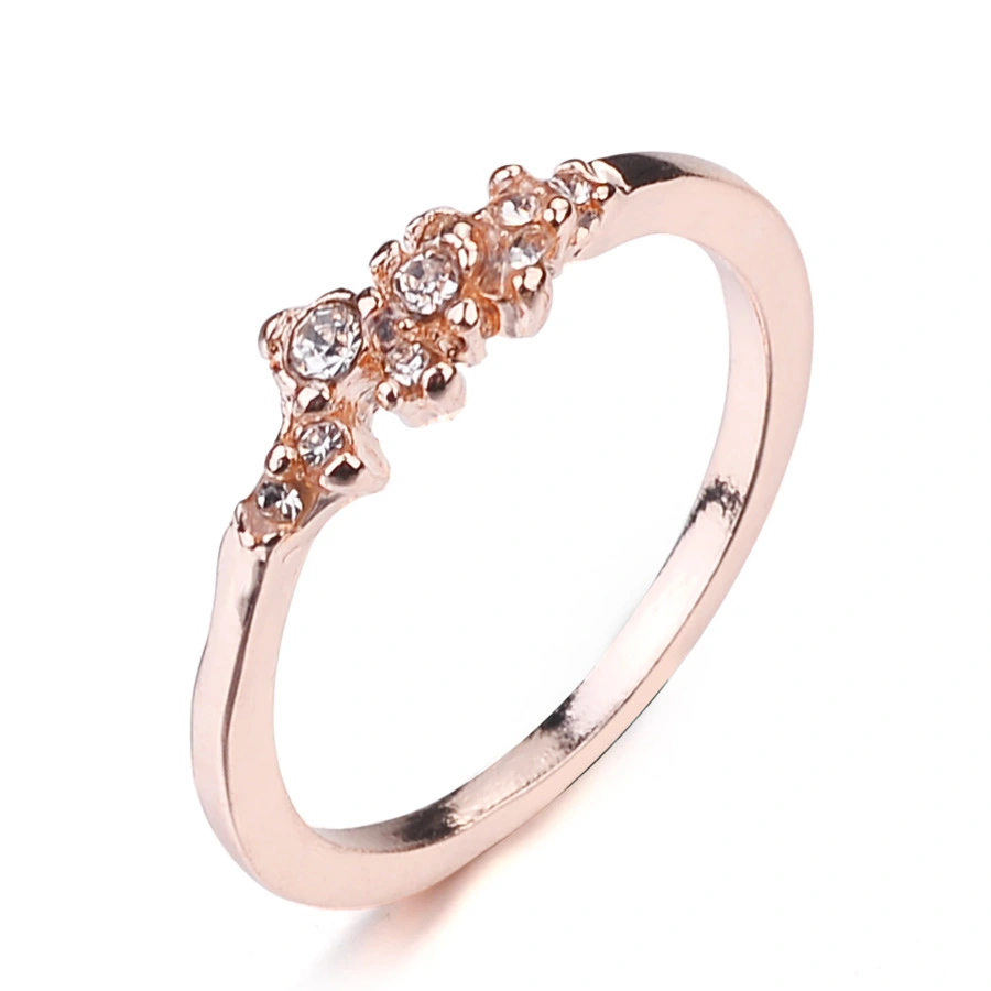 Fast Fashion Wholesale Of 9 Rhinestone Crystal Rings