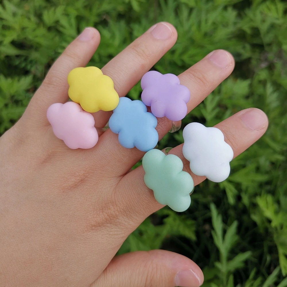 Color Cloud Ring Color Ring Fashion Jewelry