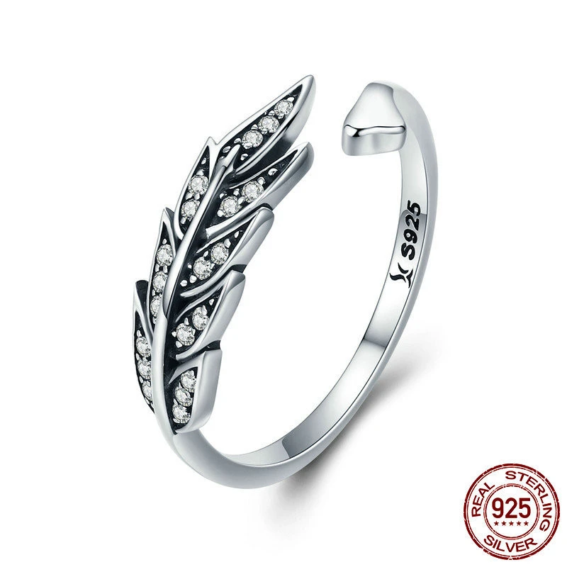 Women's European And American Ring Leaf Shape