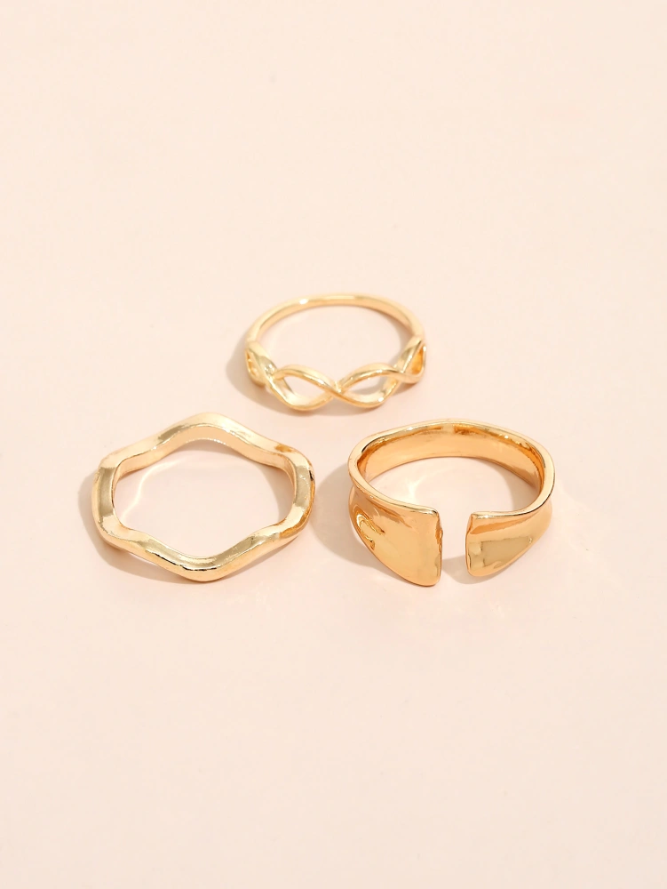 Creative Girls Wear Fashionable Rings Alloy Trend