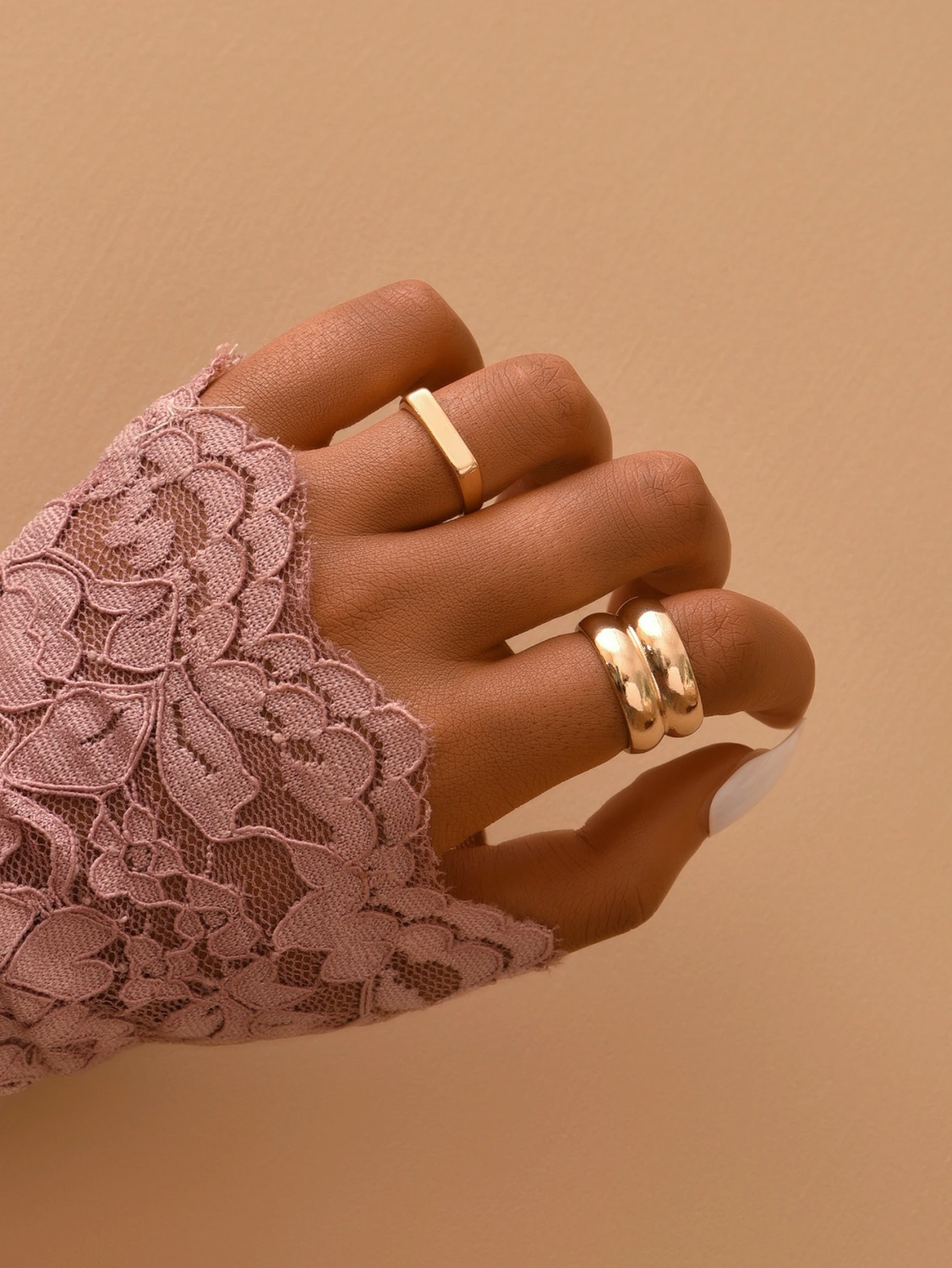 Creative Girls Wear Fashionable Rings Alloy Trend