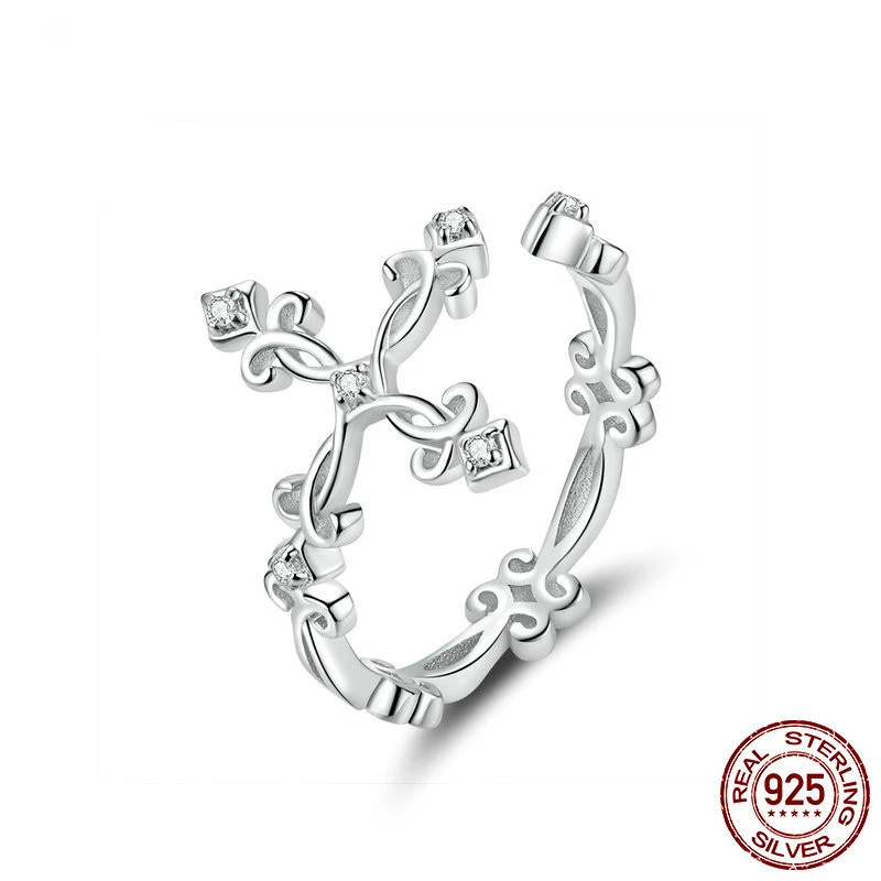 Simple Platinum Plated S925 Sterling Silver Bracelet