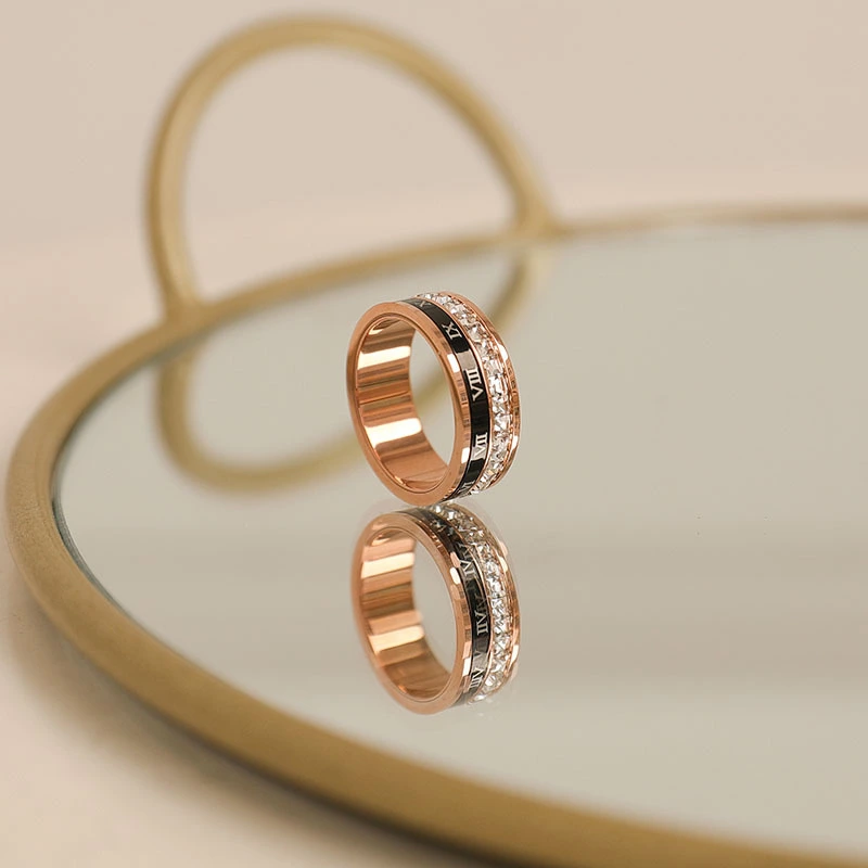 Net Red Personality Index Finger Stainless Steel Ring Tide Jewelry
