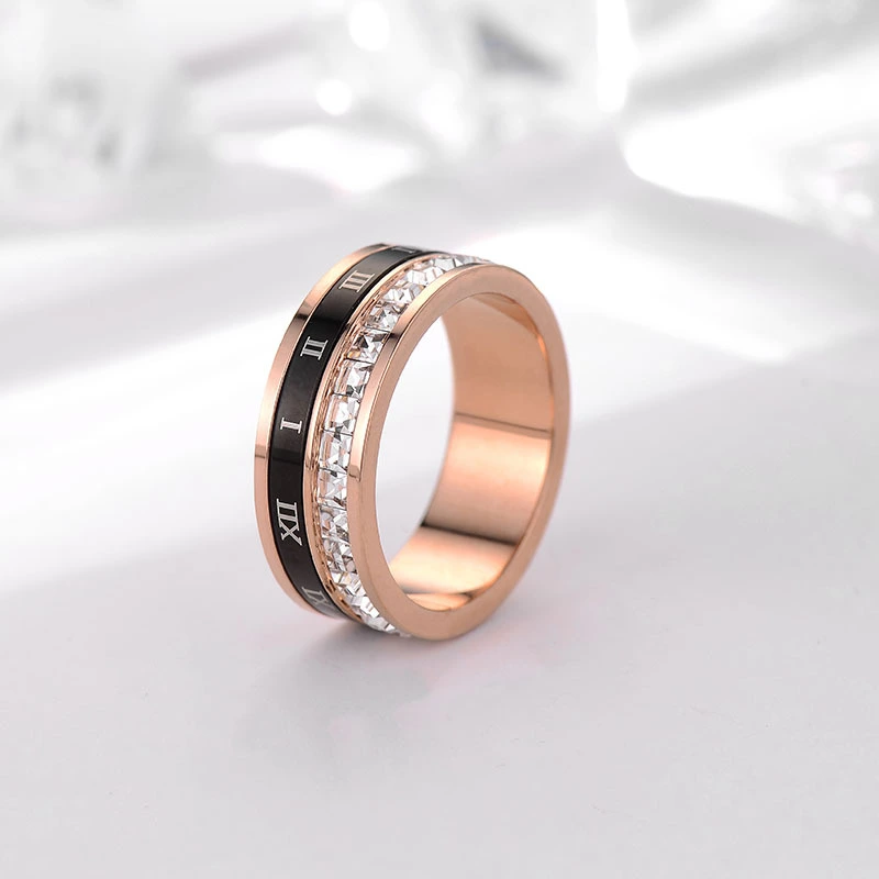 Net Red Personality Index Finger Stainless Steel Ring Tide Jewelry