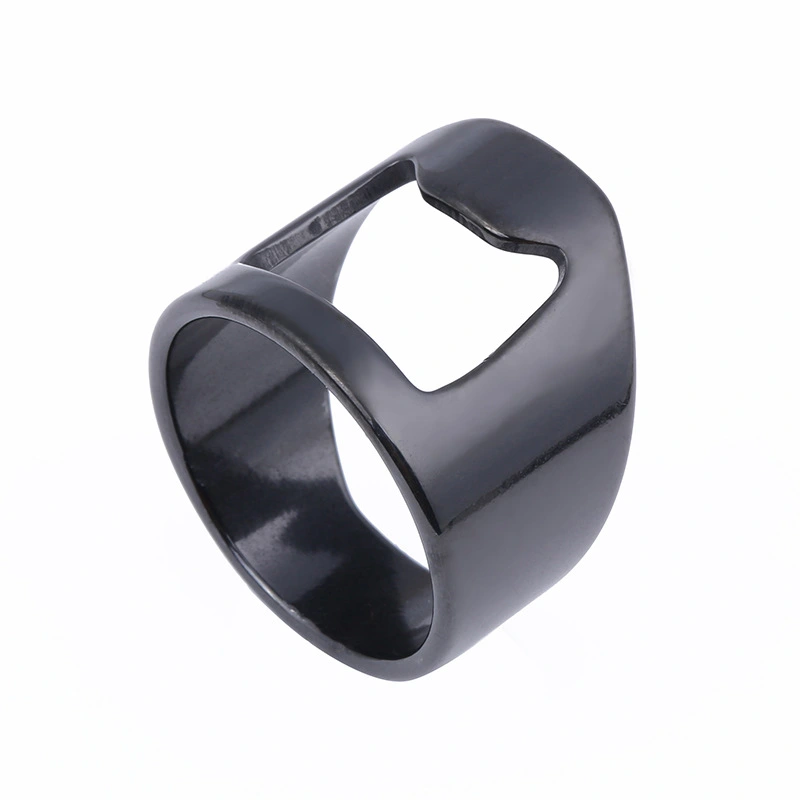 Stainless Steel Ring Titanium Steel Ring Bottle Opener