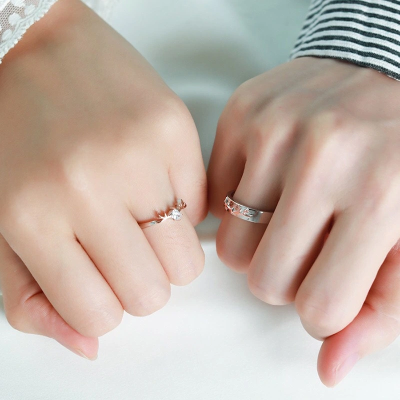 Fashion Creative Simple Antler Ring