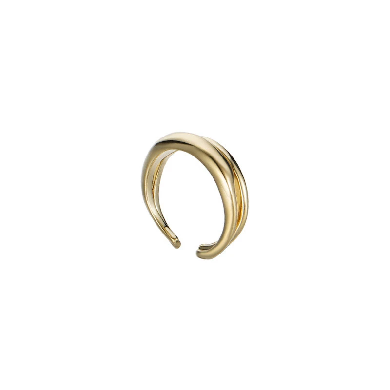 Simple And Cool Style All-match Adjustable Geometric Ring