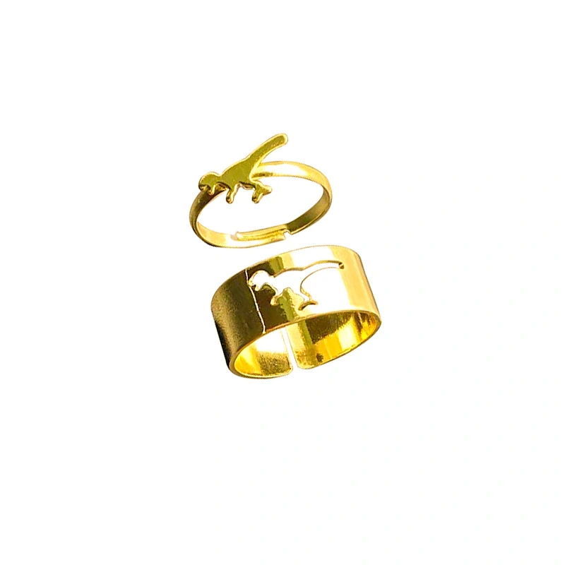 Dinosaur Ring Animal 2 Piece Set Ring Jewelry