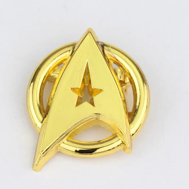 Star Trek First Captain's Badge, Brooch, Badge