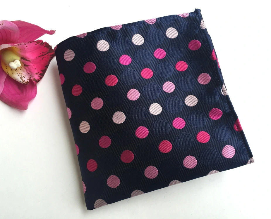 Fashion Polka Dot Big Polka Dot Suit Pocket Square