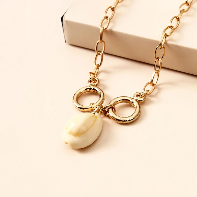 Cross-border New Product Ins Shell Necklace Female Simple And Cold