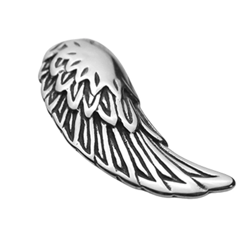 Small Wing Titanium Steel Pendant Personalized Angel Wing Stainless Steel Sweater Chain Fashion All-match Pendant