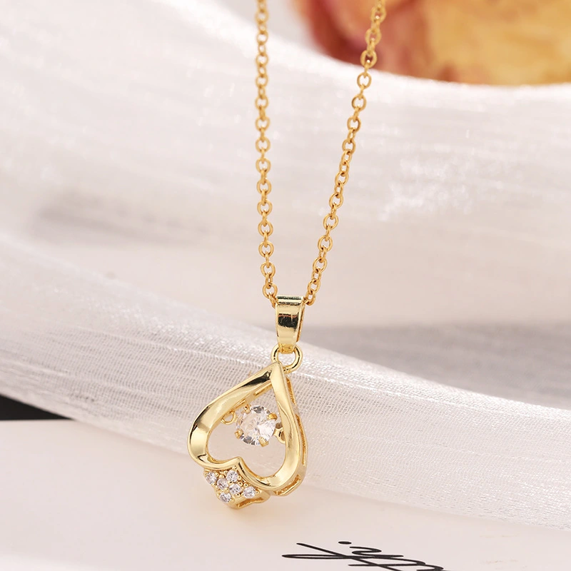 Japanese And Korean Personality Trend Fashion Gold-plated Pendant