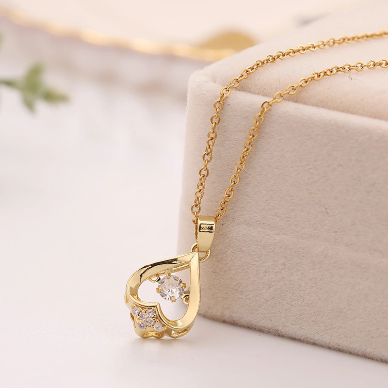Japanese And Korean Personality Trend Fashion Gold-plated Pendant