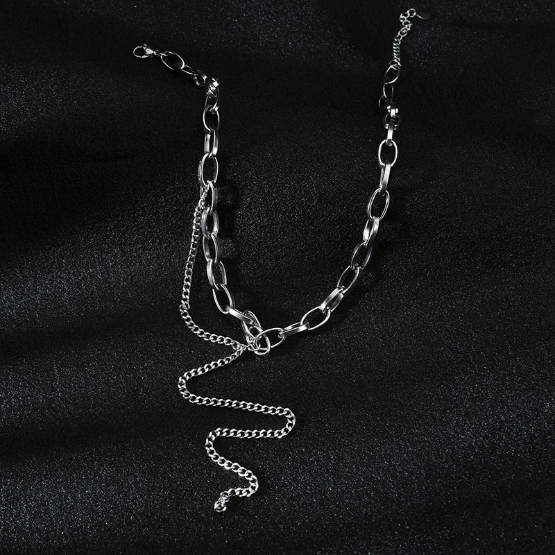 Clavicle Chain Female Niche Design Sense Titanium Steel