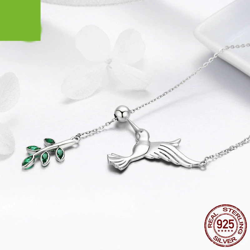 Sterling Silver Fashion Fashion Ladies Necklace