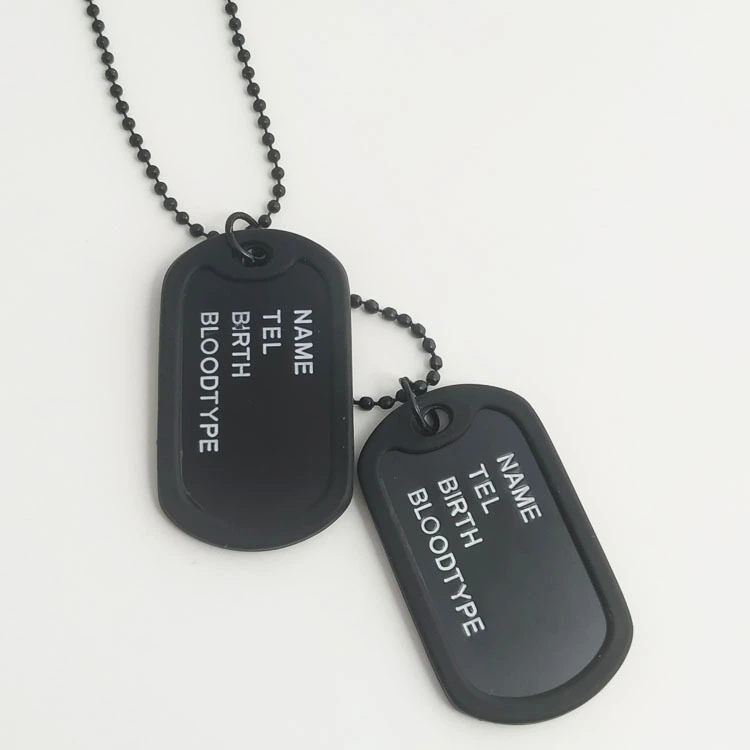 Necklace Stainless Steel Dog Tag Titanium Steel
