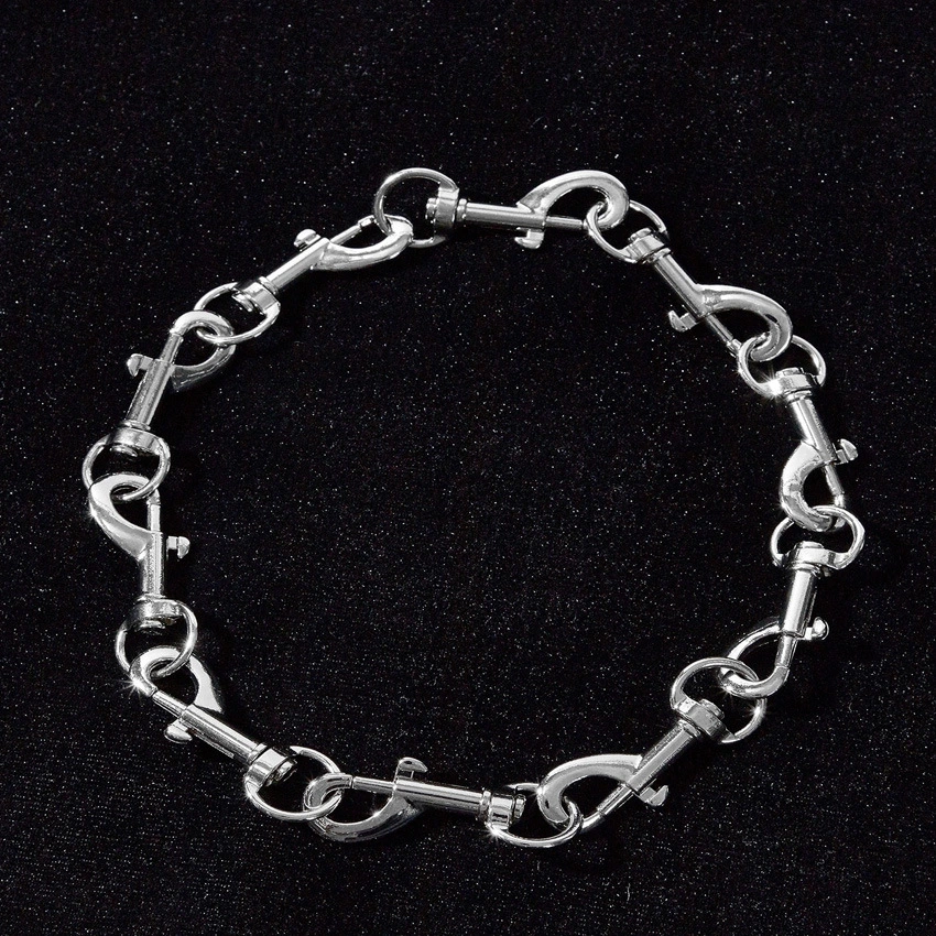 All Stainless Steel Clasp Titanium Steel Necklace