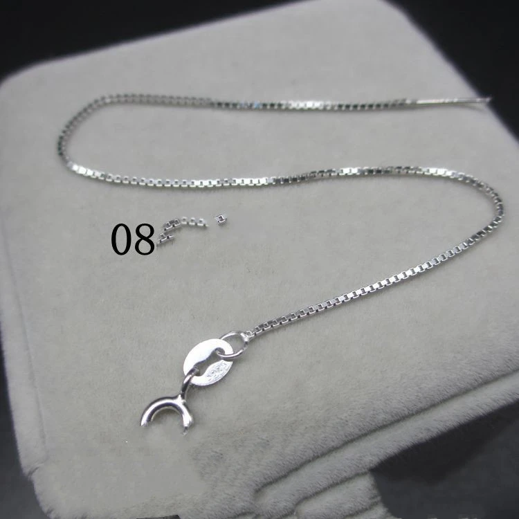 S925 Sterling Silver Necklace With Passepartout Necklace