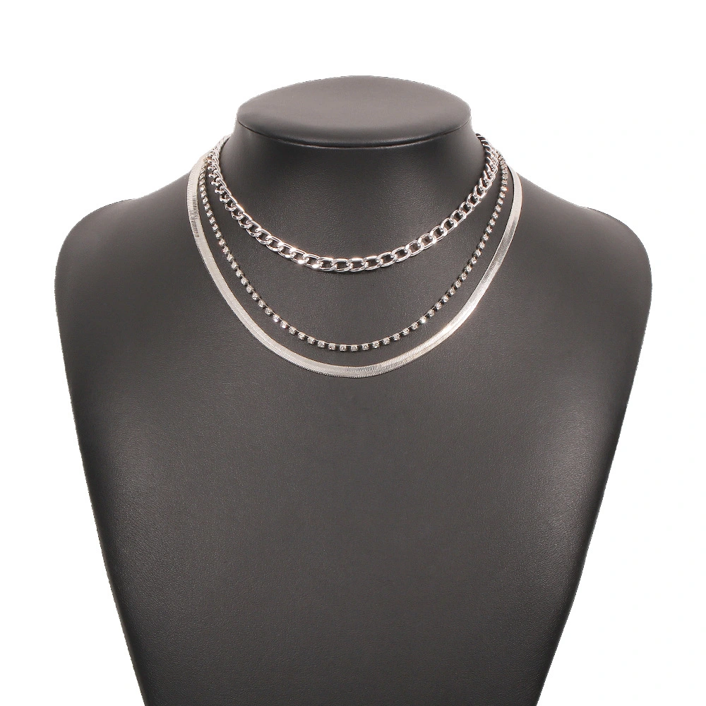 Necklace Ins Simple Style Temperament Stacking Necklace Set