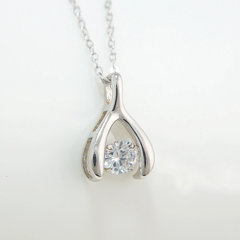 Smart Zircon Beating Heart Necklace