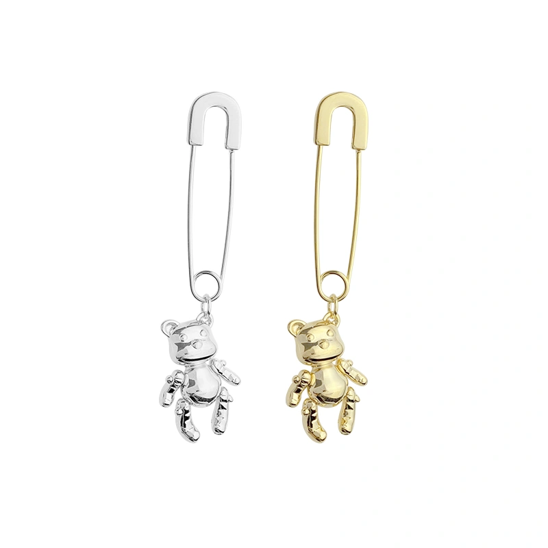 Deli Reba Girl''s Pin Earrings With Movable Limbs