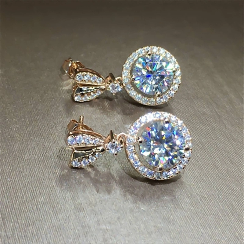Earings Women Ring Bohemian Dangle Round
