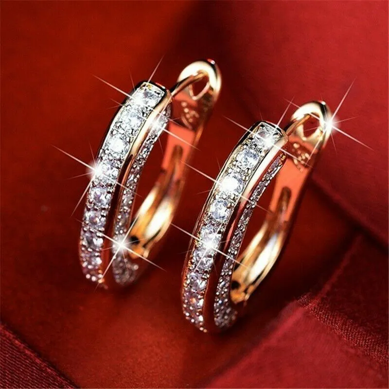 Teardrop Earrings Women's Jewelry Earrings Gift Earrings Round