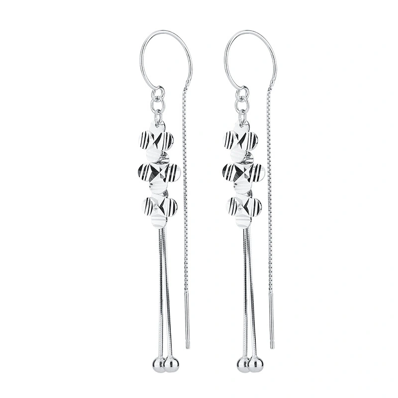 Super Flash S925 Sterling Silver Earring Ear Line Sterling Silver Ear Line