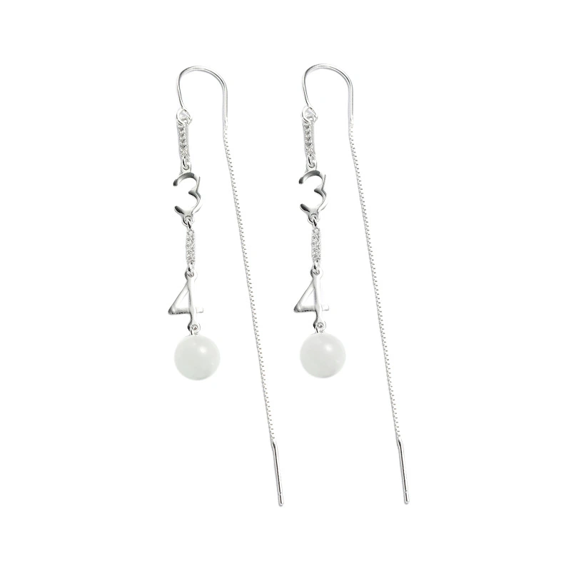 Korean Temperament Earrings Tassel Atmosphere Earrings