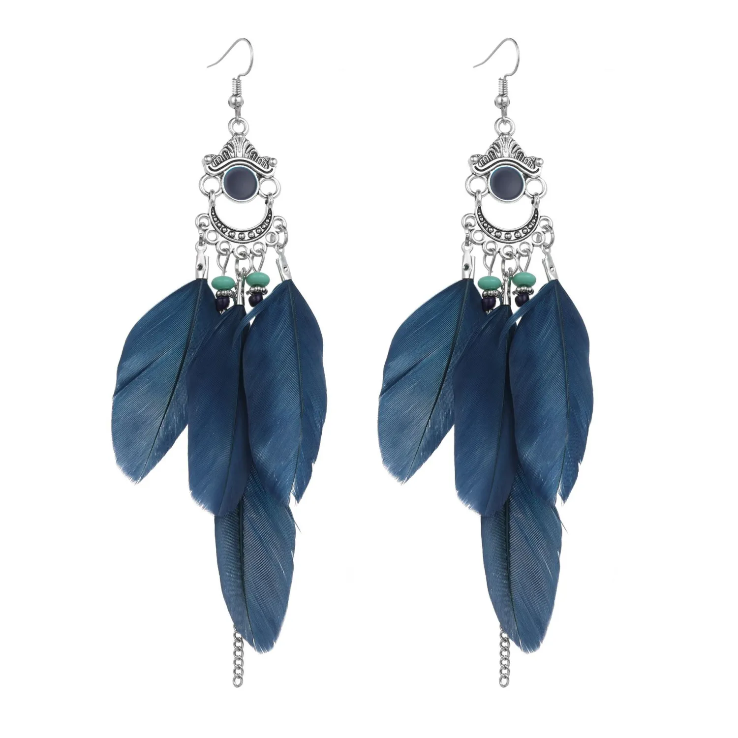 Bohemian Fashion Temperament Long Tassel Earrings