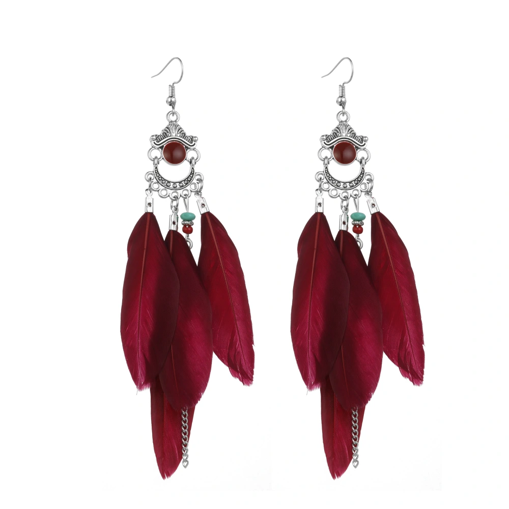 Bohemian Fashion Temperament Long Tassel Earrings