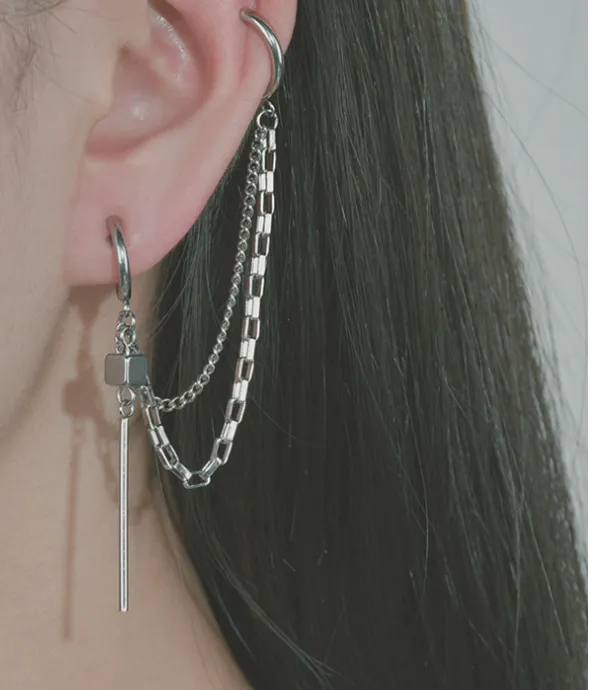 Personalized Hip-hop Trendy Non-pierced Ear Bone Clip