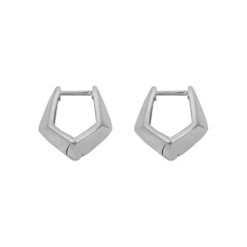 European And American Style Metal Geometric Earrings Women Simple