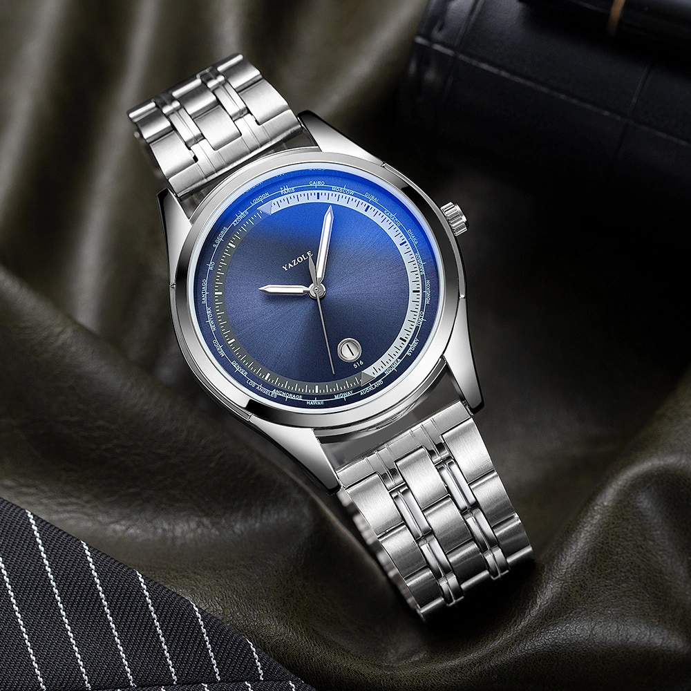 Business Men's Watches Men Luxury Brand Steel Luminous Sports Men's Watches Waterproof Wristwatch Relogio Masculino