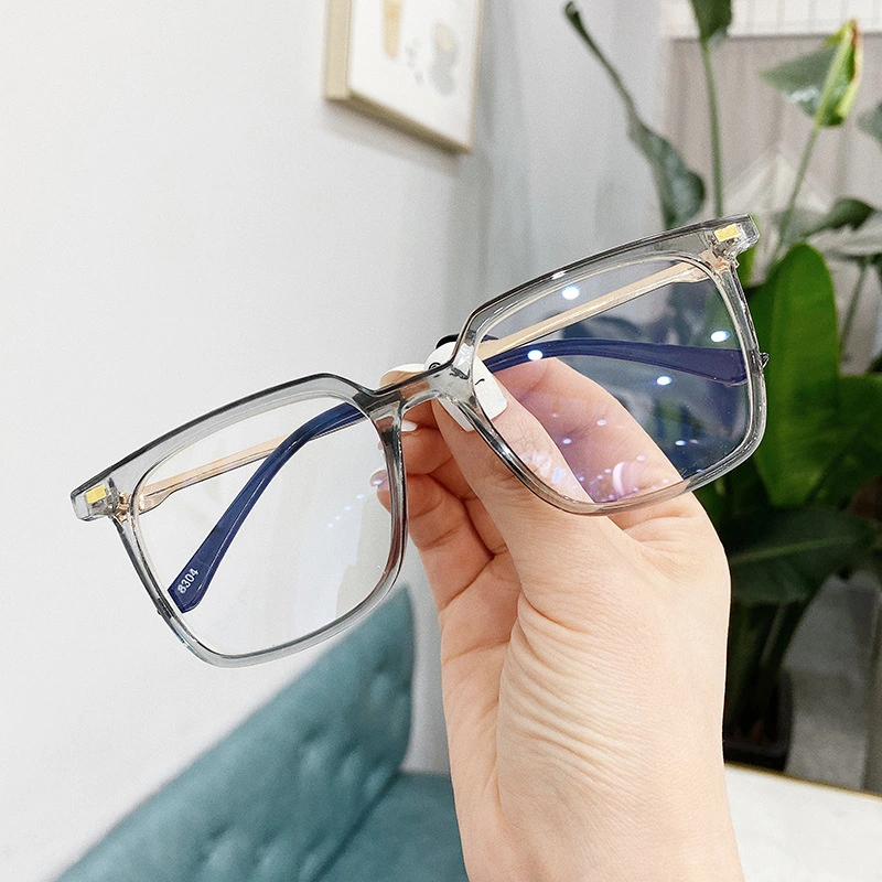Plain Glasses, Square Glasses Frame, All-match Myopia Glasses Frame