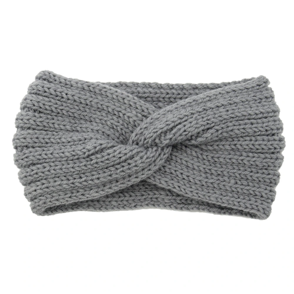 Knitted Cross Headband Ear Protection Braided Headband